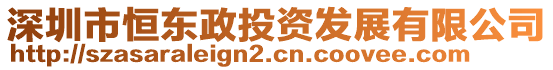 深圳市恒東政投資發(fā)展有限公司