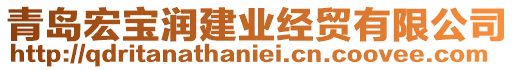 青島宏寶潤建業(yè)經(jīng)貿(mào)有限公司