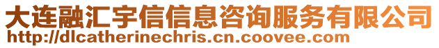 大連融匯宇信信息咨詢服務(wù)有限公司