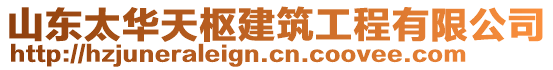 山東太華天樞建筑工程有限公司