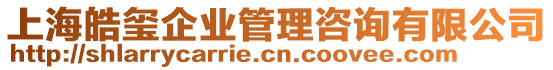 上海皓璽企業(yè)管理咨詢有限公司