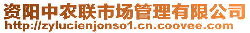 資陽中農(nóng)聯(lián)市場管理有限公司