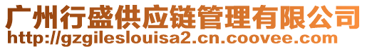 廣州行盛供應(yīng)鏈管理有限公司