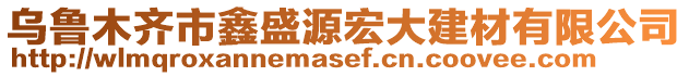 烏魯木齊市鑫盛源宏大建材有限公司