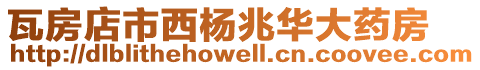 瓦房店市西楊兆華大藥房