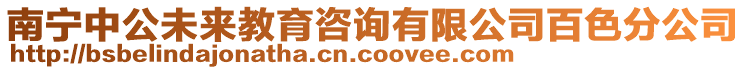 南寧中公未來教育咨詢有限公司百色分公司