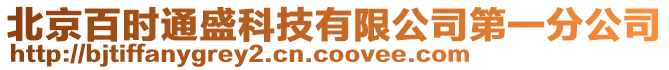 北京百時通盛科技有限公司第一分公司