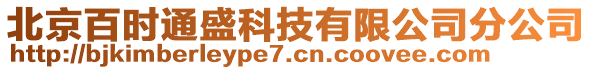 北京百時通盛科技有限公司分公司