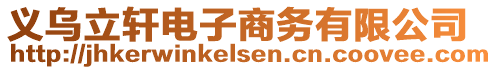 義烏立軒電子商務(wù)有限公司