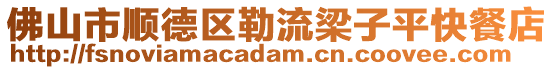 佛山市順德區(qū)勒流梁子平快餐店