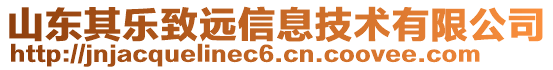 山東其樂致遠信息技術有限公司