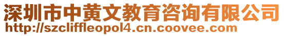 深圳市中黃文教育咨詢有限公司