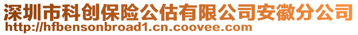 深圳市科創(chuàng)保險(xiǎn)公估有限公司安徽分公司