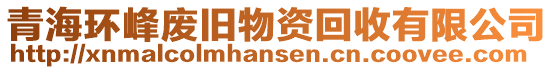 青海環峰廢舊物資回收有限公司