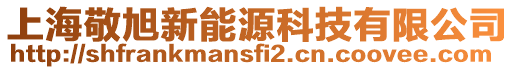 上海敬旭新能源科技有限公司