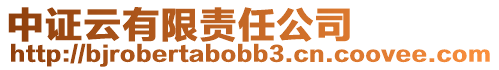 中證云有限責任公司