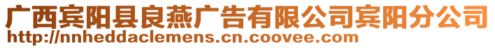 廣西賓陽縣良燕廣告有限公司賓陽分公司