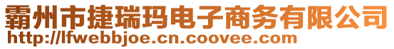 霸州市捷瑞瑪電子商務有限公司