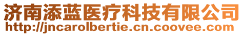 濟(jì)南添藍(lán)醫(yī)療科技有限公司