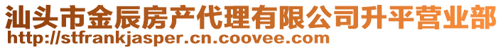 汕頭市金辰房產代理有限公司升平營業部