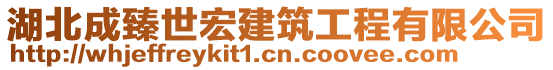 湖北成臻世宏建筑工程有限公司