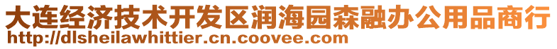 大連經濟技術開發(fā)區(qū)潤海園森融辦公用品商行