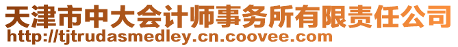 天津市中大會計師事務(wù)所有限責(zé)任公司