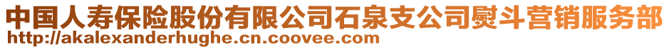 中國人壽保險股份有限公司石泉支公司熨斗營銷服務(wù)部