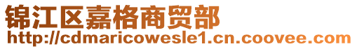 錦江區(qū)嘉格商貿(mào)部