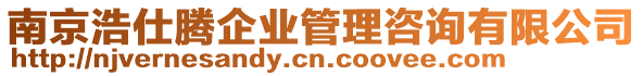 南京浩仕騰企業(yè)管理咨詢有限公司