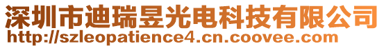 深圳市迪瑞昱光電科技有限公司