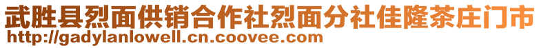 武勝縣烈面供銷合作社烈面分社佳隆茶莊門市
