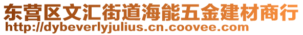 東營區(qū)文匯街道海能五金建材商行