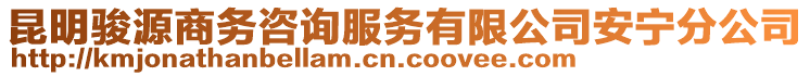 昆明駿源商務(wù)咨詢服務(wù)有限公司安寧分公司