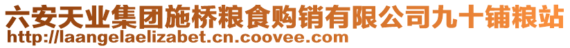 六安天業(yè)集團施橋糧食購銷有限公司九十鋪糧站