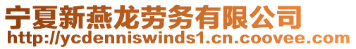 寧夏新燕龍勞務(wù)有限公司