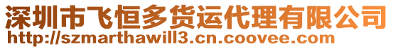 深圳市飛恒多貨運代理有限公司