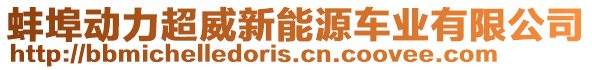 蚌埠動力超威新能源車業(yè)有限公司