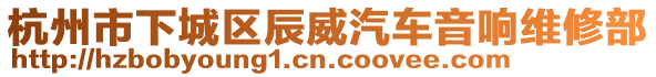 杭州市下城區(qū)辰威汽車音響維修部