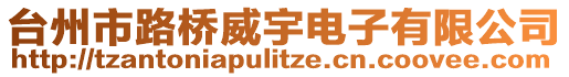 臺(tái)州市路橋威宇電子有限公司