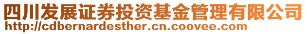 四川發(fā)展證券投資基金管理有限公司