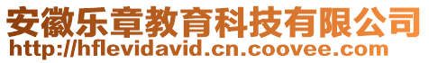 安徽樂章教育科技有限公司