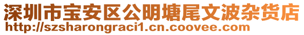 深圳市寶安區(qū)公明塘尾文波雜貨店