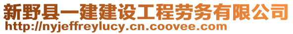 新野縣一建建設(shè)工程勞務(wù)有限公司