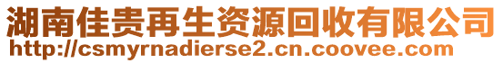 湖南佳貴再生資源回收有限公司