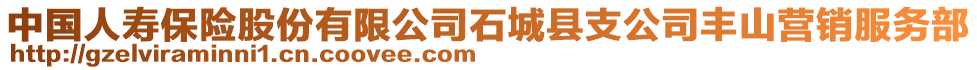 中國(guó)人壽保險(xiǎn)股份有限公司石城縣支公司豐山營(yíng)銷(xiāo)服務(wù)部