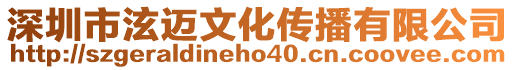 深圳市泫邁文化傳播有限公司