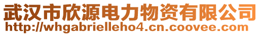 武漢市欣源電力物資有限公司