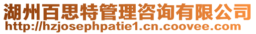 湖州百思特管理咨詢有限公司