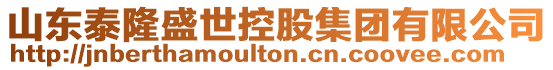 山東泰隆盛世控股集團(tuán)有限公司